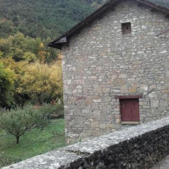 Casa Rural Barangua En El Pirineo Aragones Santa Cruz de la Serós Eksteriør bilde